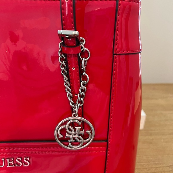 GUESS RED HANDBAG - Picture 5 of 6